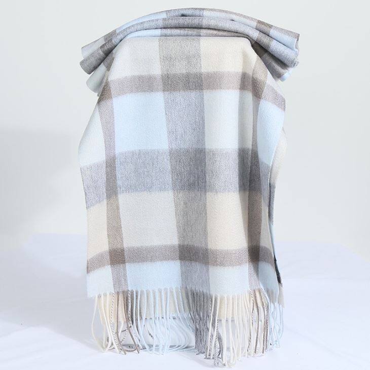 Classic Cashmere Plaid Scarf