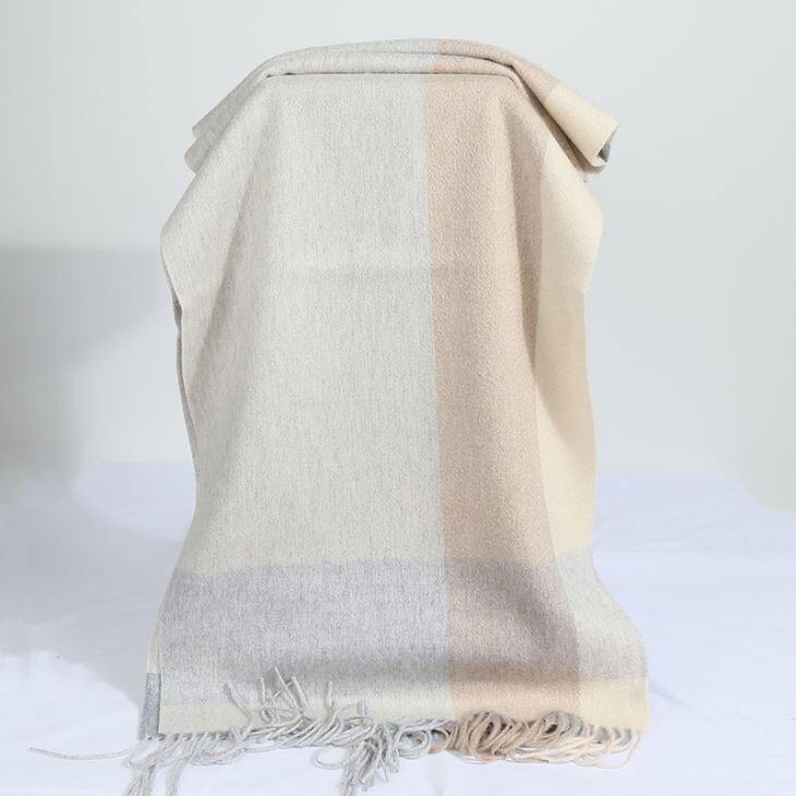 Classic Cashmere Plaid Scarf
