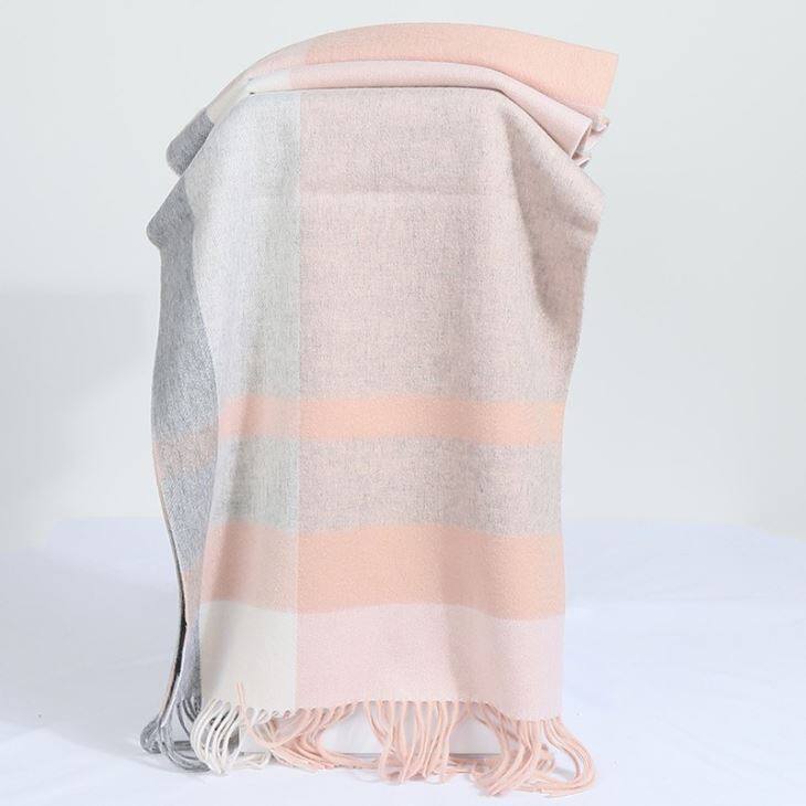 Classic Cashmere Plaid Scarf