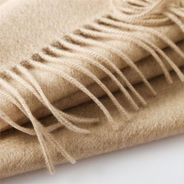 Classic Evergreen Solid Color Pure Cashmere Scarf