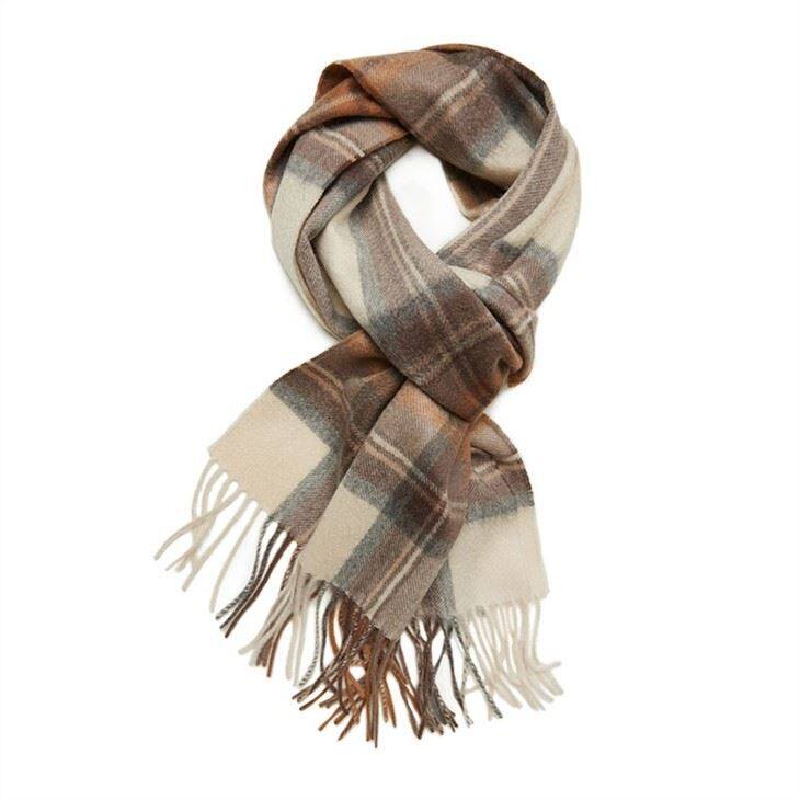 Classic Plaid Super Soft Cashmere Scarf