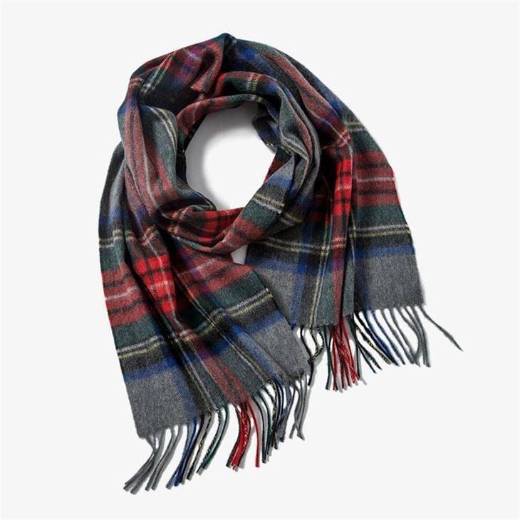 Classic Plaid Super Soft Cashmere Scarf