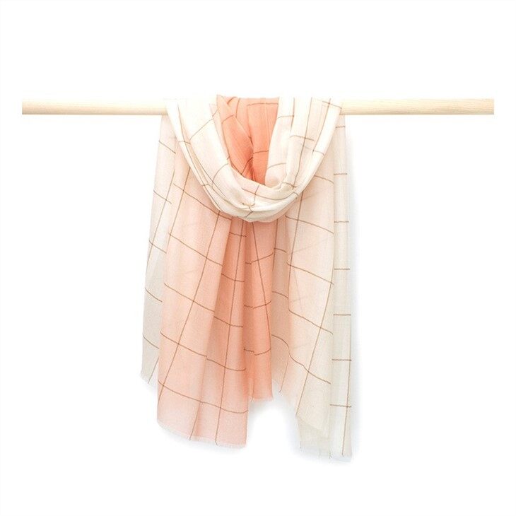 Cozy Wholesale Tartan Pure Cashmere Scarf