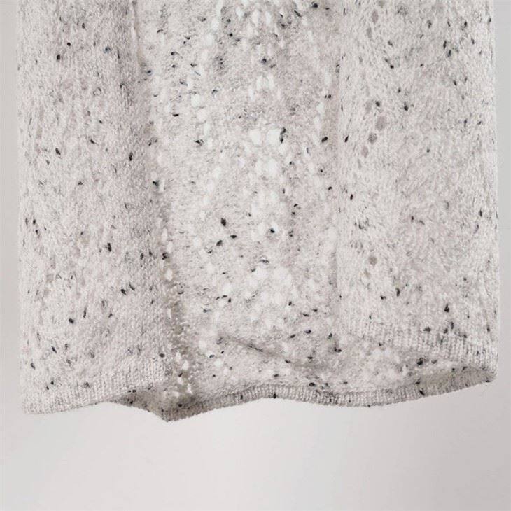 Crochet Knitted Cashmere Scarf