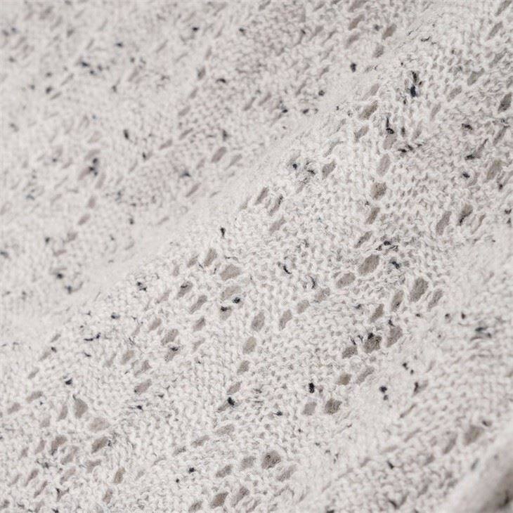 Crochet Knitted Cashmere Scarf