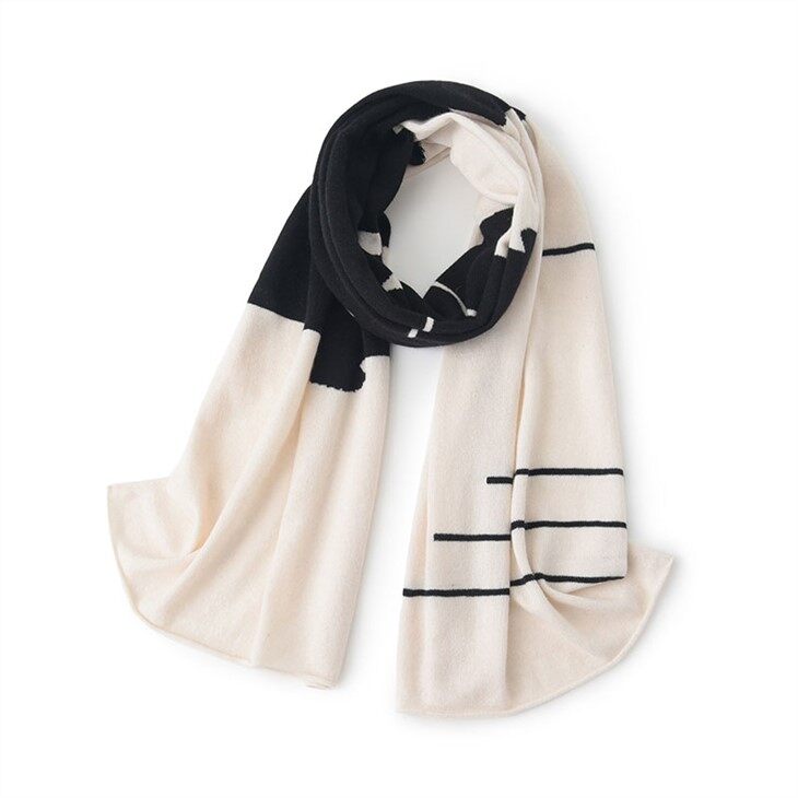 Customized Stylish Women Knitted Cashmere Scarf