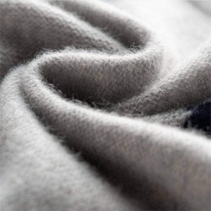 Cute Hearts Knitted Cashmere Scarf