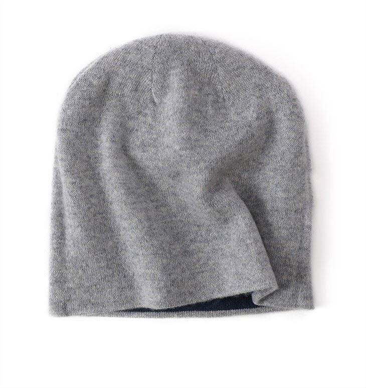 Design Warm Mens Cashmere Beanie