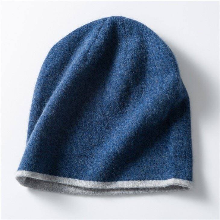Design Warm Mens Cashmere Beanie