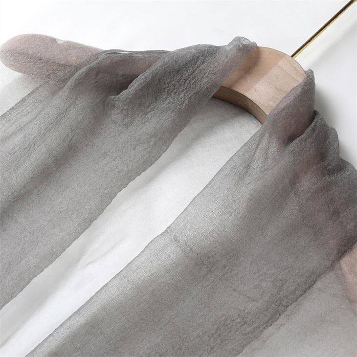 Dip Dye Ring Cashmere Scarf