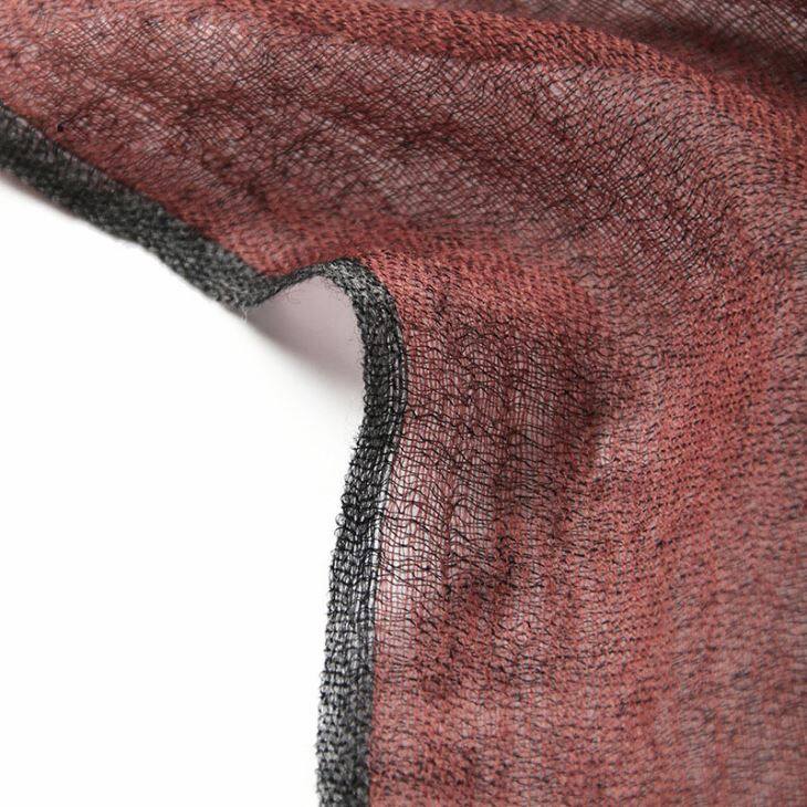 Dot Print Wool Scarf