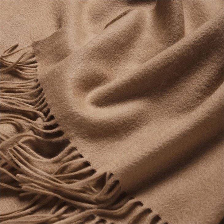 Extra Large Casual Solid Color Cashmere Scarf