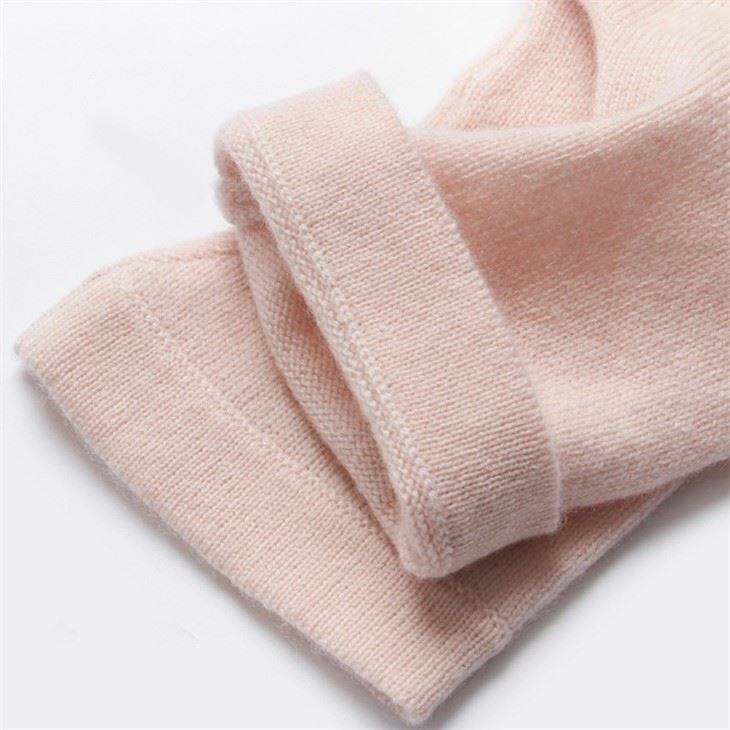 Fingerless Knitted Winter Warmer Cashmere Gloves