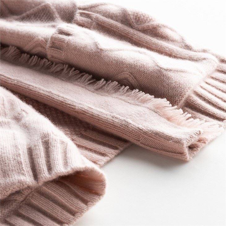 High Quality Fashion Knitted Cardigan Cashmere Sweater