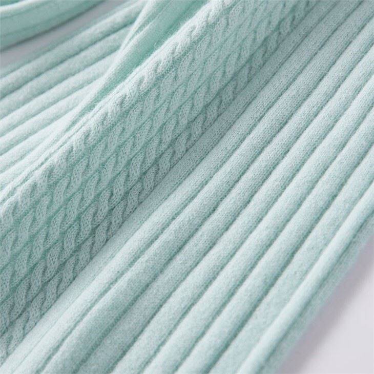 IMF Cable Knitted Warm Cashmere Scarf