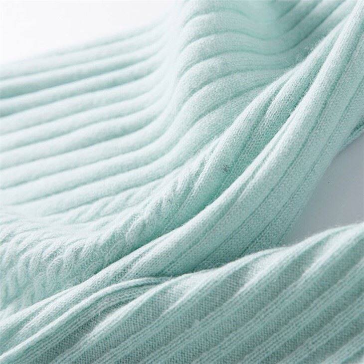 IMF Cable Knitted Warm Cashmere Scarf