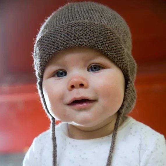 Knit Pilot Cute Baby Cashmere Beanie