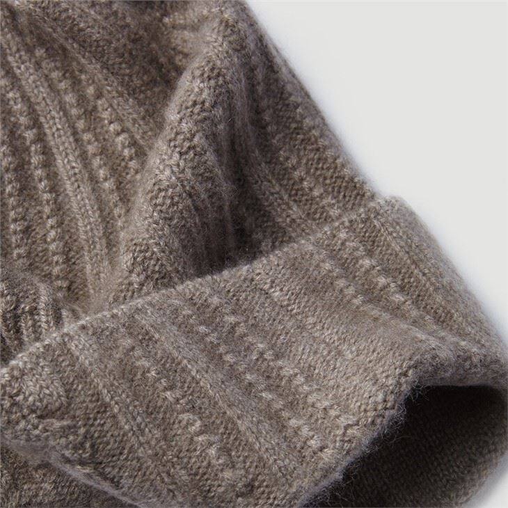 Knitted Warm Winter Unisex Cashmere Beanie