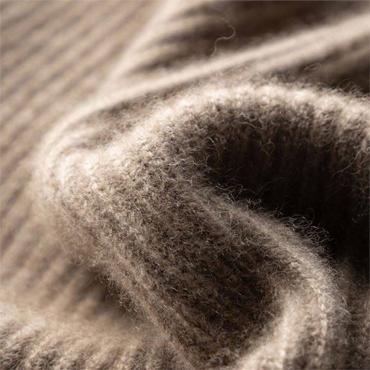 Lady Cable Knitted Cashmere Long Dress