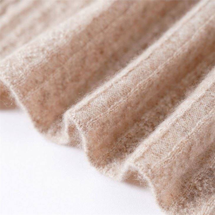 Lady Cashmere Cable Knit Light Weight Poncho