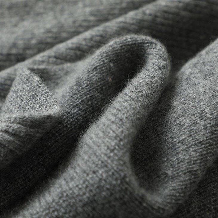 Lady Cashmere Puff Sleeve Cardigan Sweater