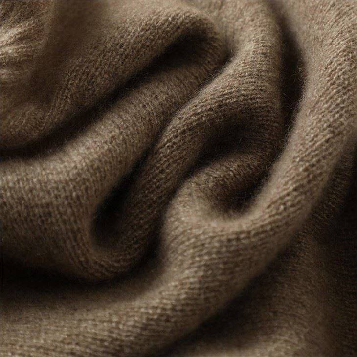 Lady Cashmere Puff Sleeve Cardigan Sweater