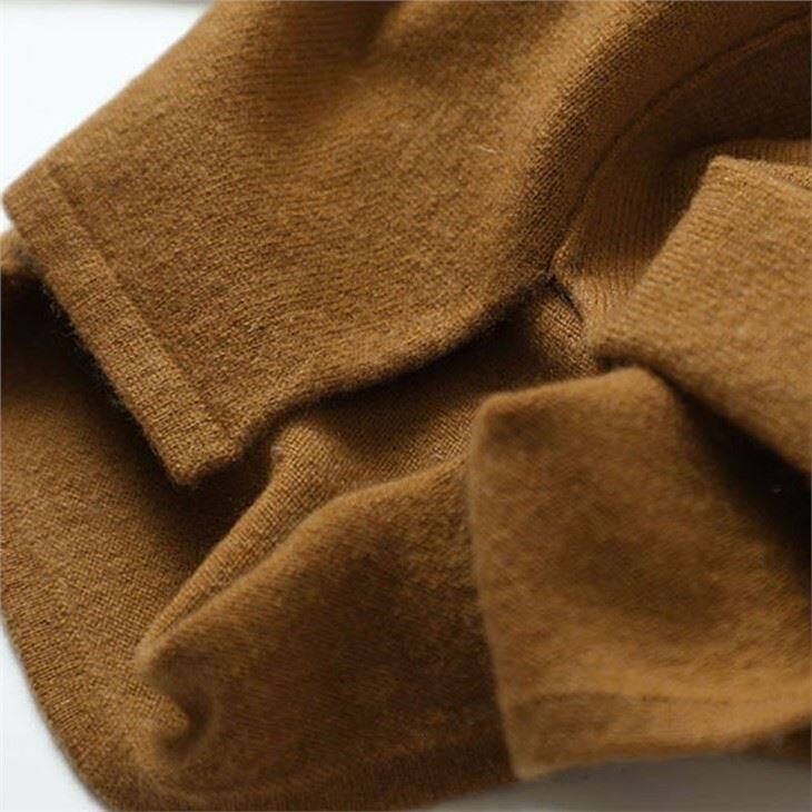 Lady Cashmere Wide Legs Casual Pants