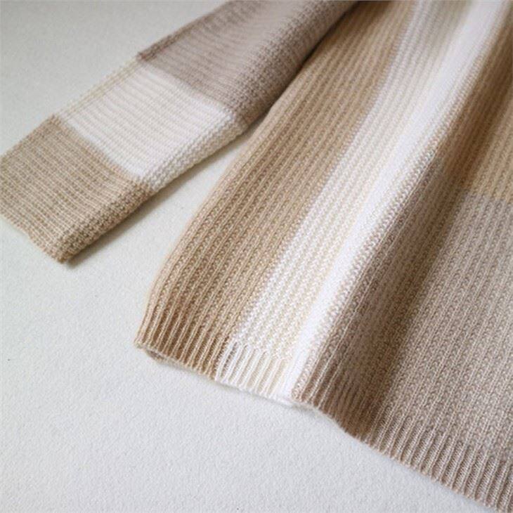 Lady's Half Collar Matching Color Cashmere Sweater