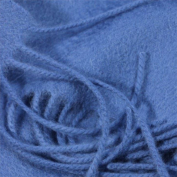Luxurious Unisex Solid Color Cashmere Scarf