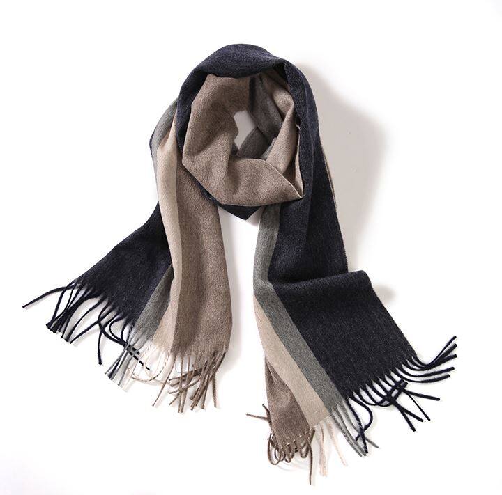 Winter Woolen Checked Plaid Tartan Wool Scarf