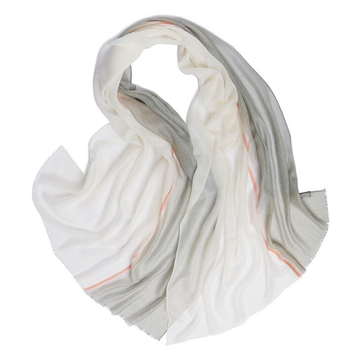 New Spring Print 100% Cashmere Scarf