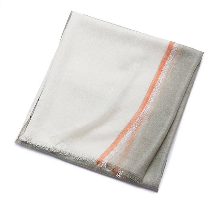 New Spring Print 100% Cashmere Scarf