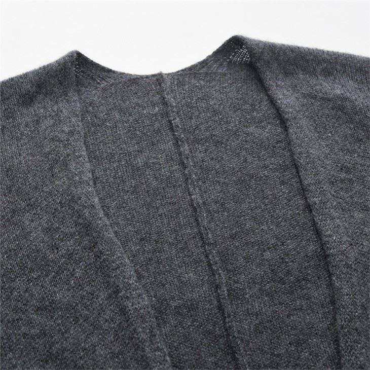 Oversize Triangle Scarf Winter Cashmere Poncho