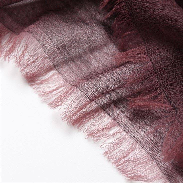 Polka Dots Print Worsted Cashmere Scarf