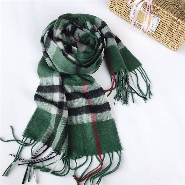 Pure Cashmere British Checked Wholesale Scarves