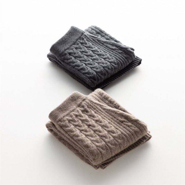 Pure Cashmere Thickened Winter Warm Dress