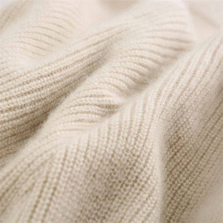 Pure Cashmere Wide-leg Pants