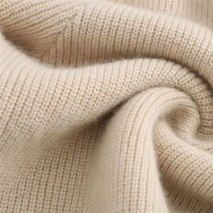 Pure Cashmere Wide-leg Pants