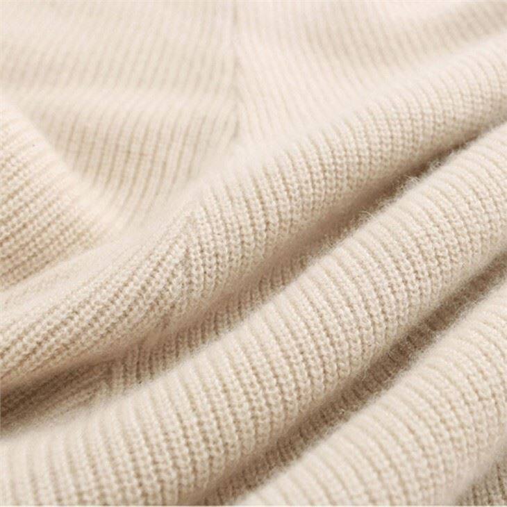 Pure Cashmere Wide-leg Pants