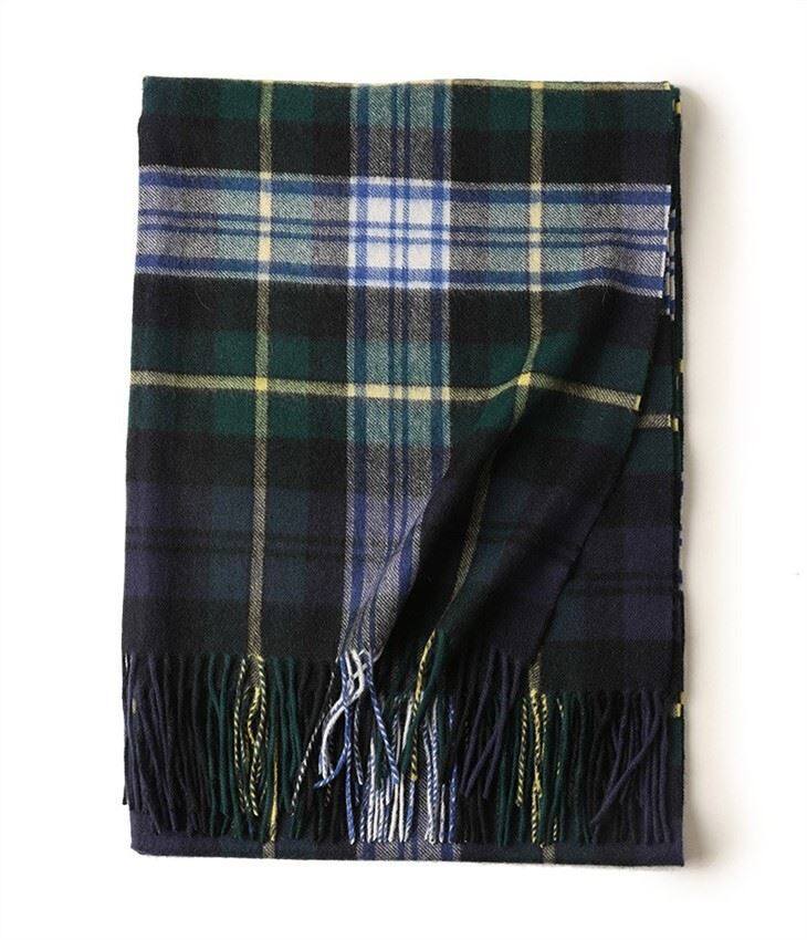 Skin-friendly Wholesale Checked Cashmere Scarvf