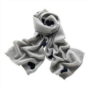 Modny ciepły miękki szalik z dzianiny kaszmirowej