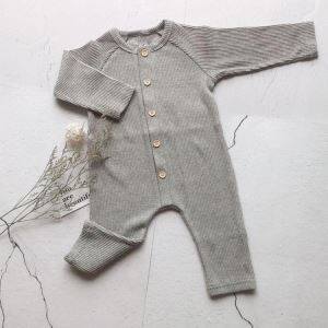 Ti bebe Rib knitted Cashmere Rompers
