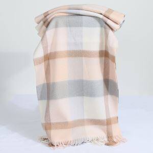 Envoltório de caxemira tartan