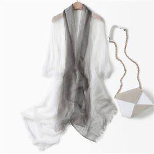 Szalik z kaszmiru o gramaturze Tissue