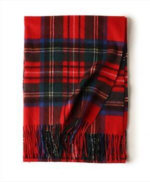 Wouj Plaid Cashmere Echap