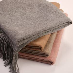 İkiz Boy Düz Renk Kaşmir Battaniye