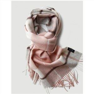 Lenço feminino xadrez tartan caxemira