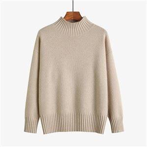 Damesmode warme trui van puur kasjmier