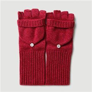 Női félujjas Flip kasmír kesztyű