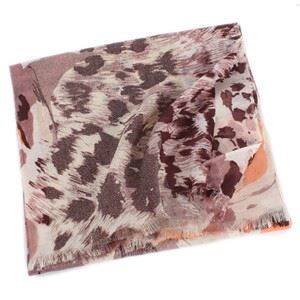 روسری پشمی طرح فنری زنانه